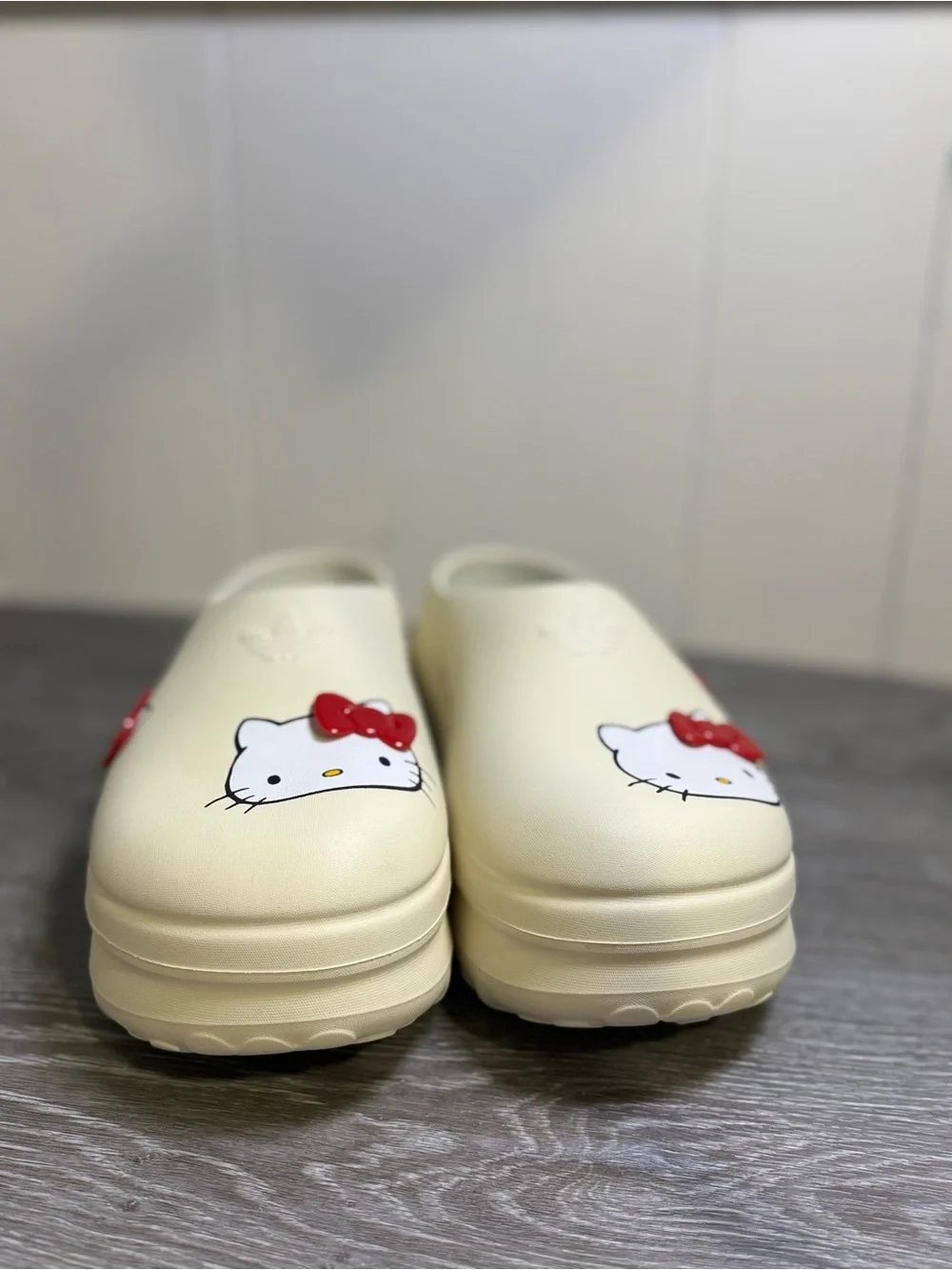 Adidas x Hello Kitty Special Edition adiFOM Stan Smith Mule Sz 9